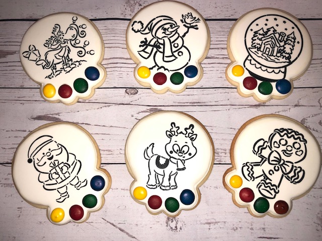 Who doesn’t love a paint your own cookie?